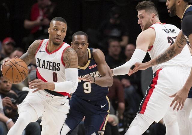  锡安28+15鹈鹕击溃开拓者  